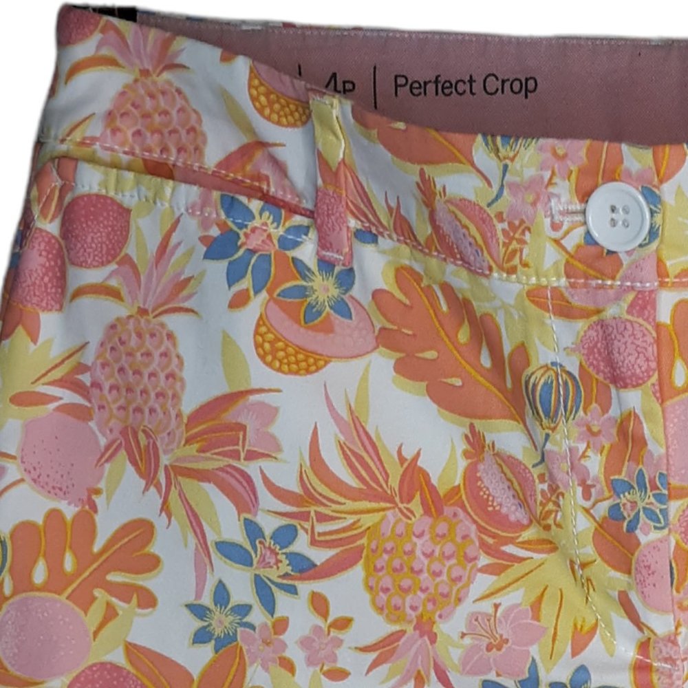 Perfect Crop Fruit & Floral Print View 4